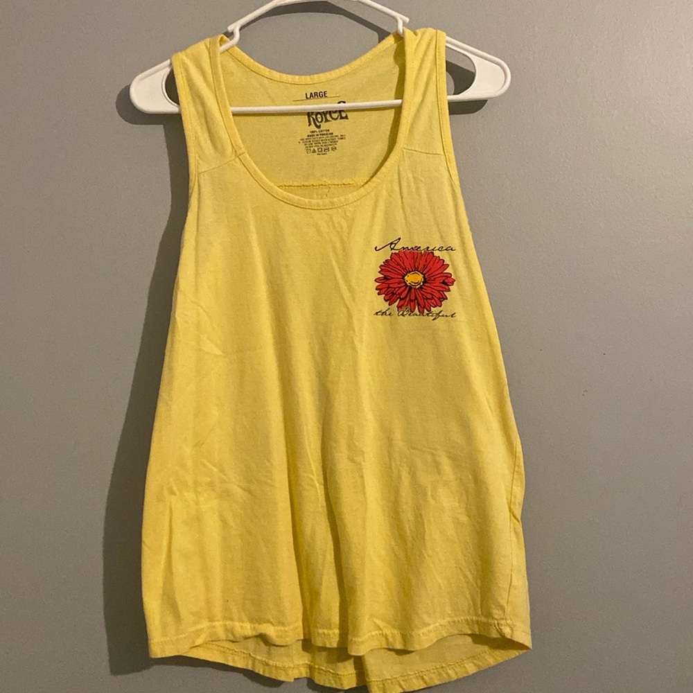 America the Beautiful tank top